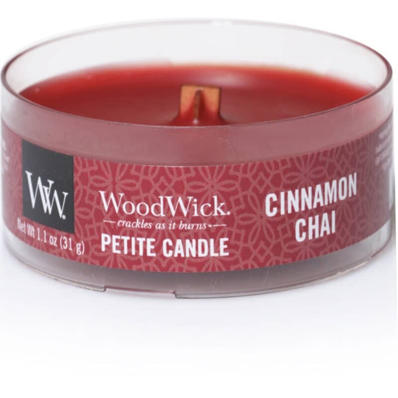 Woodwick Cinnamon Chai Petite Candle Kaars Nl De Online Kaarsenwinkel