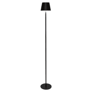 Anna's Collection Draadloze LED Staande Buitenlamp Ambiance Mat Zwart Ø21 x H120 cm