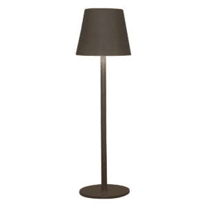 Anna's Collection Draadloze LED Tafellamp Ambiance Mat Taupe Ø11