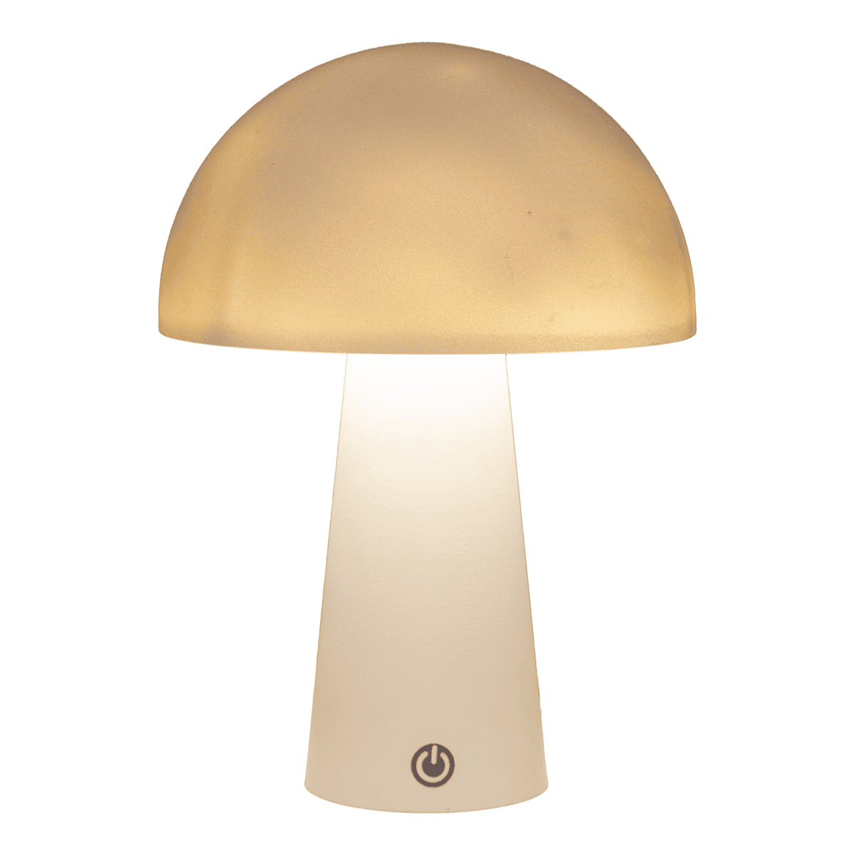 Anna’s Collection Oplaadbare Ronde LED Tafellamp – Ø 15 cm × H 21 cm – Wit - Anna's Collection Anna's Collection Oplaadbare Ronde LED Tafellamp Wit Ø15 x H21 cm