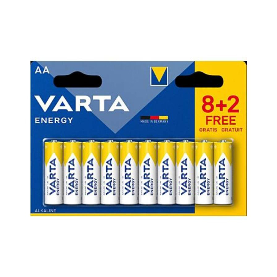 Batterijen Energy AA 10 stuks - Varta Batterijen Energy AA 10 stuks - Accessoires & toebehoren - Varta