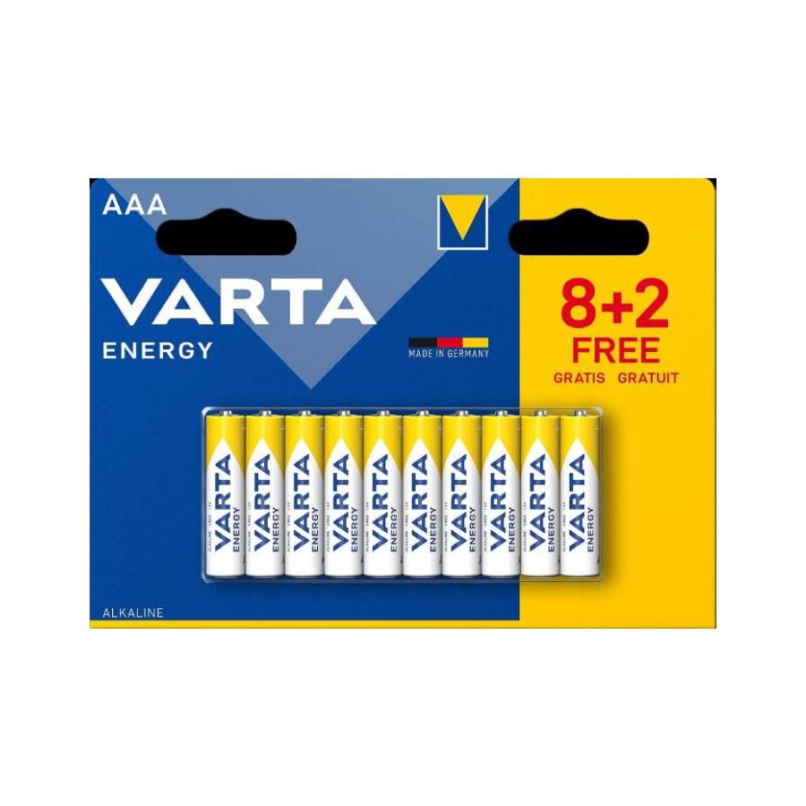 Batterijen Energy AAA 10 stuks - Varta Batterijen Energy AAA 10 stuks - Accessoires & toebehoren - Varta
