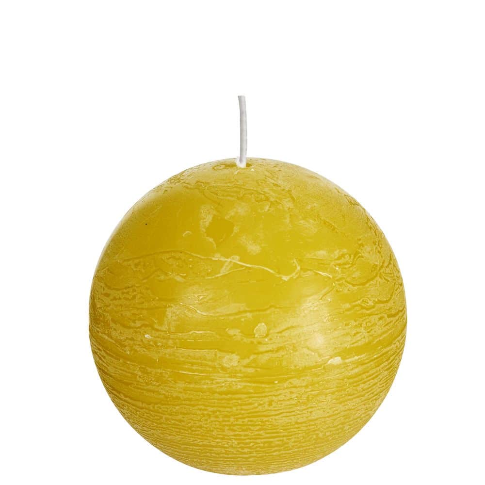 Bolkaars rustiek d8cm herfstgeel - SPAAS Bolkaars rustiek d8cm herfstgeel