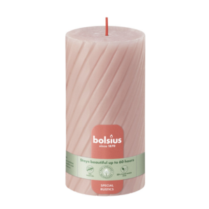 Bolsius Twist Stompkaars – Roze – Ø 6