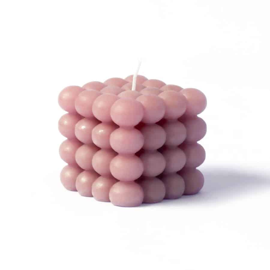 Bubbel kaars roze Bubbel kaars roze