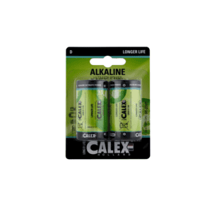 Calex Alkaline D Batterijen - 2 stuks - Accessoires & toebehoren