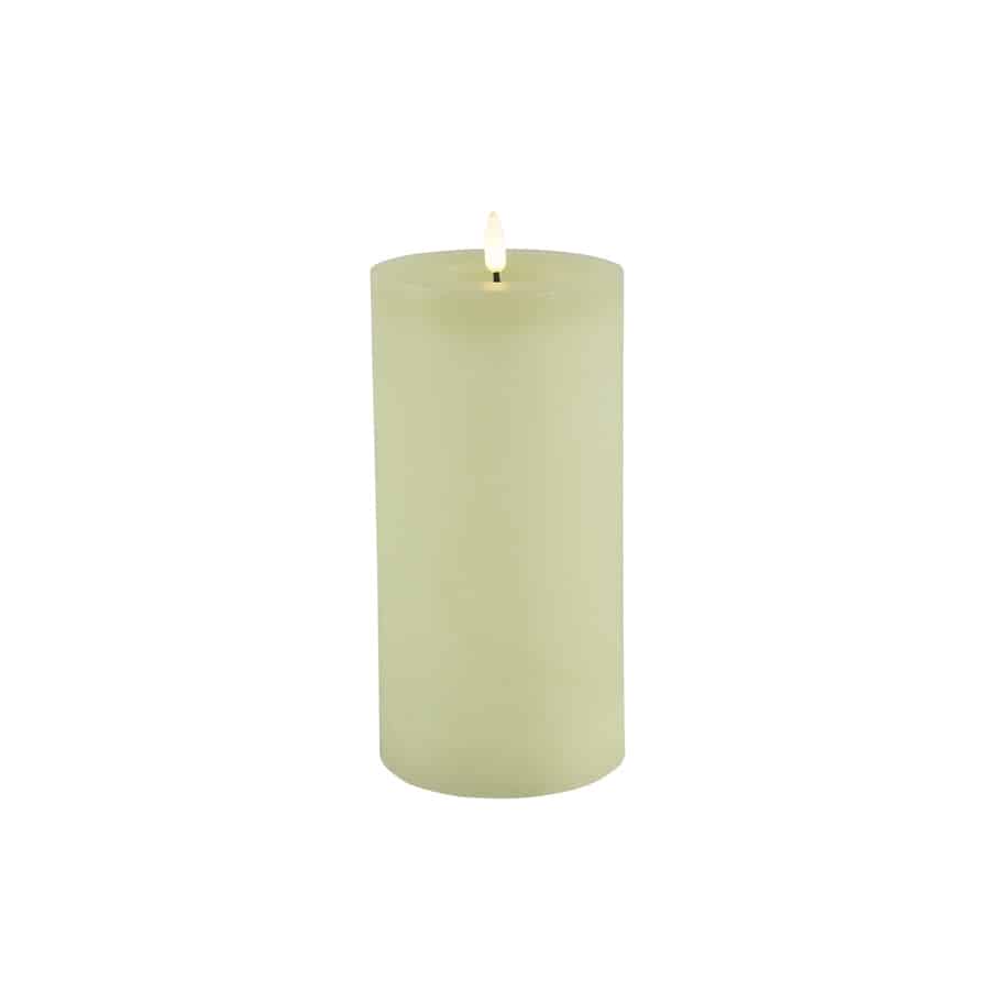 COUNTRYFIELD Ledkaars lyon d10h20cm creme bo Countryfield LED stompkaars Lyon Creme Ø10 x H20 cm