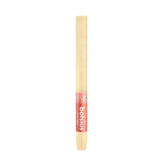DINERKAARS RUST. 270X23MM BEIGE - Bolsius DINERKAARS RUST. 270X23MM BEIGE
