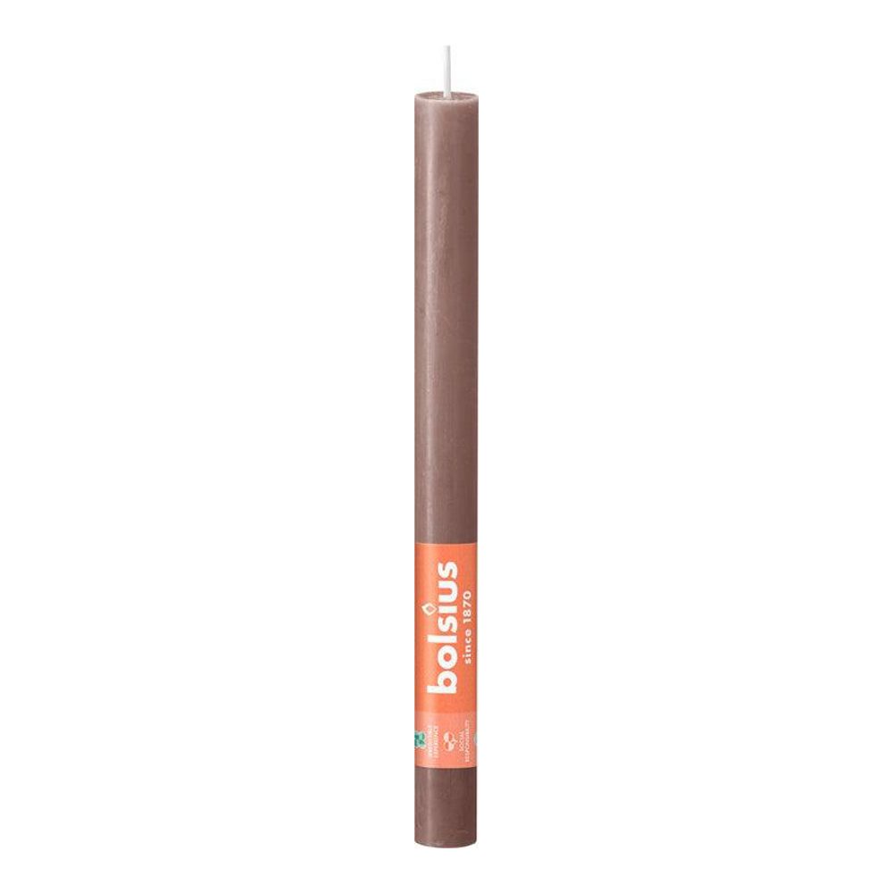 DINERKAARS RUST. 270X23MM TAUPE - Bolsius DINERKAARS RUST. 270X23MM TAUPE