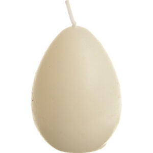 Figuurkaars Glad Wit Ø4.5x6.4cm - Figuurkaarsen - Kaars.nl