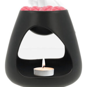 Geurbrander Triangle High Zwart 13x13cm - Geur Brander - Scentchips
