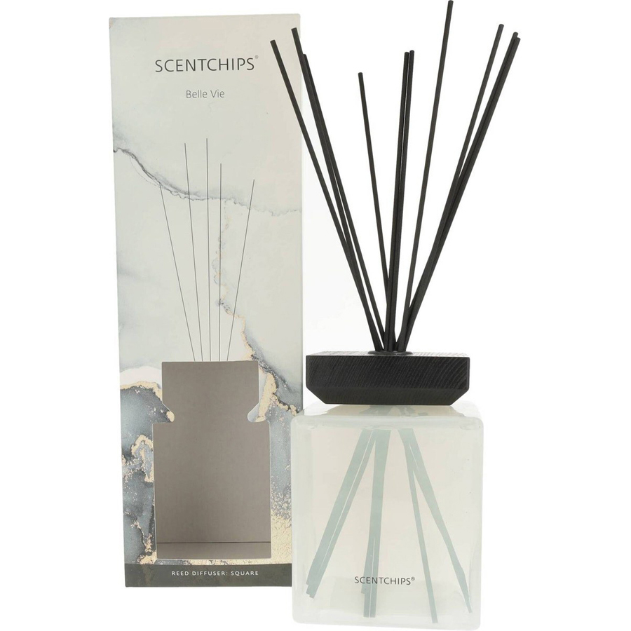 Geurstokjes Square Belle V 1000 ml - Scentchips Geurstokjes Square Belle V 1000 ml - Scentchips