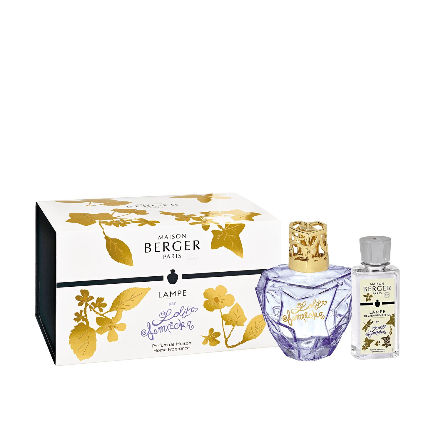 Giftset Lampe Berger Lolita Lempicka – Paars - Maison Berger Paris Giftset Lampe Berger Lolita Lempicka – Paars