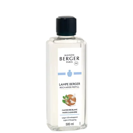 HUISPARFUM CACHEMIRE BLANC 500ML - Maison Berger Paris HUISPARFUM CACHEMIRE BLANC 500ML