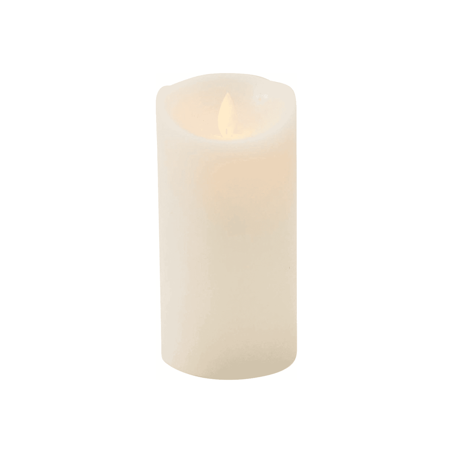 Ivoor / Crème LED stompkaars met timer Rustiek Ivoor / Crème LED stompkaars met timer Rustiek - LED Stompkaarsen - Wit
