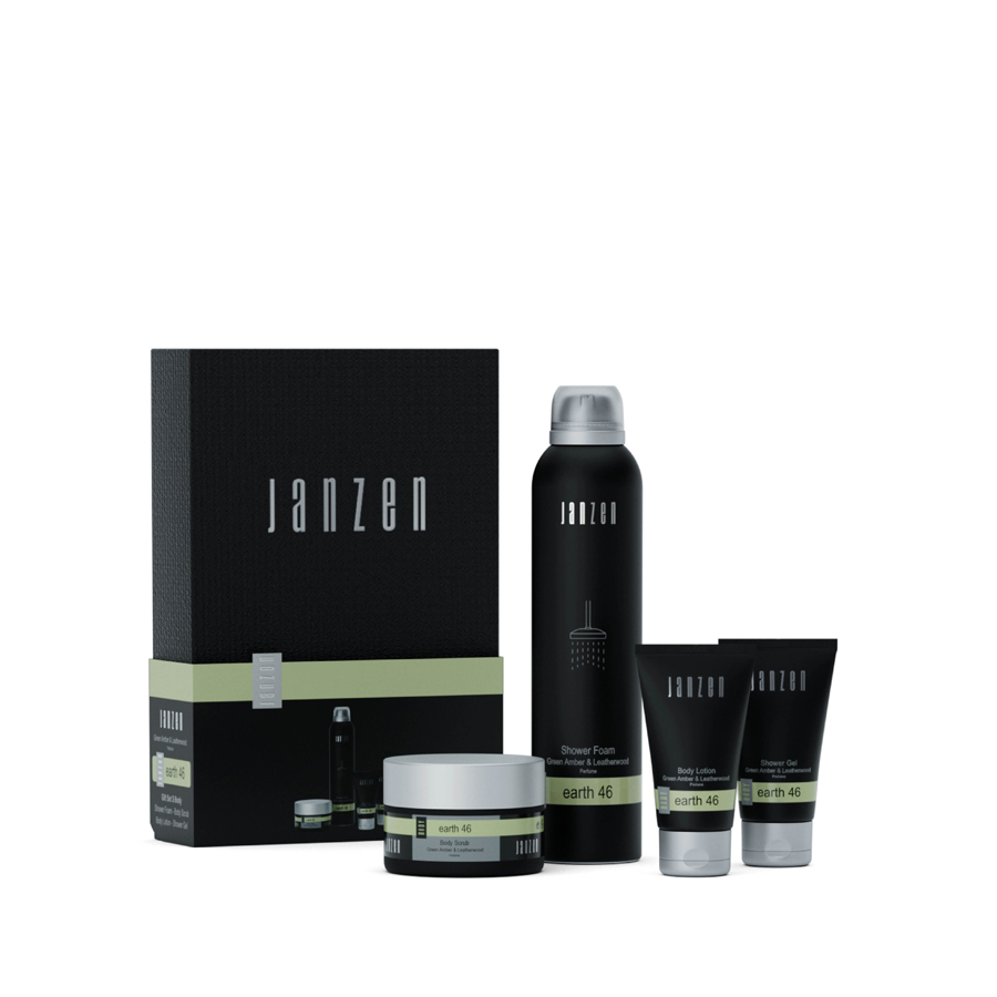JANZEN Giftset Body Earth 46 – Small JANZEN Giftset Body Earth 46 – Small - Vaderdagcadeau's - Zwart