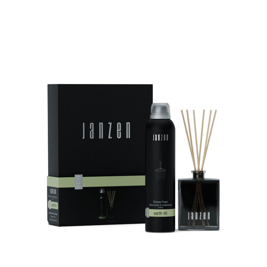 JANZEN Giftset Home & Body Earth 46 – Small JANZEN Giftset Home & Body Earth 46 – Small - Moederdagcadeaus - Zwart