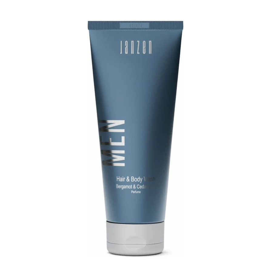 JANZEN Hair & Body Wash For Men 200ml JANZEN Hair & Body Wash For Men 200ml - Vaderdagcadeau's - Blauw