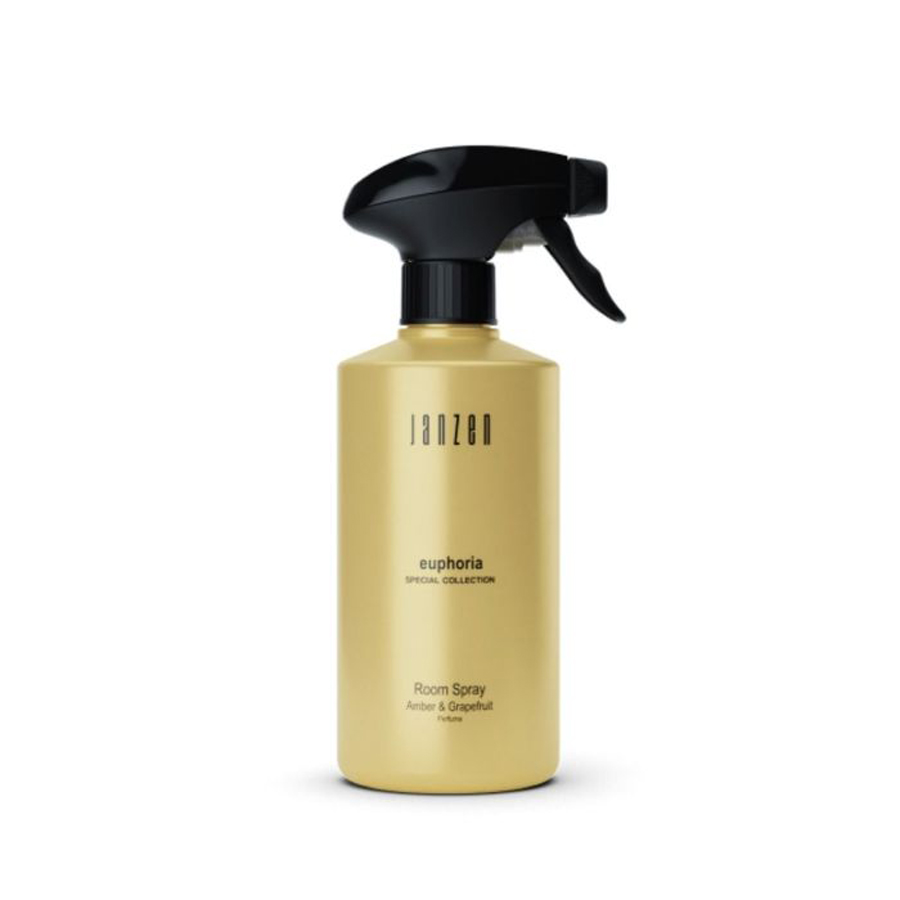 JANZEN Room Spray Euphoria 500ml JANZEN Room Spray Euphoria 500ml - Goud