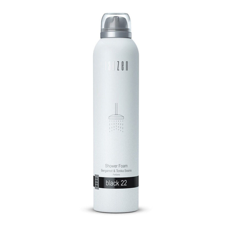 JANZEN Shower Foam Black 22 200ml - Vaderdagcadeau's