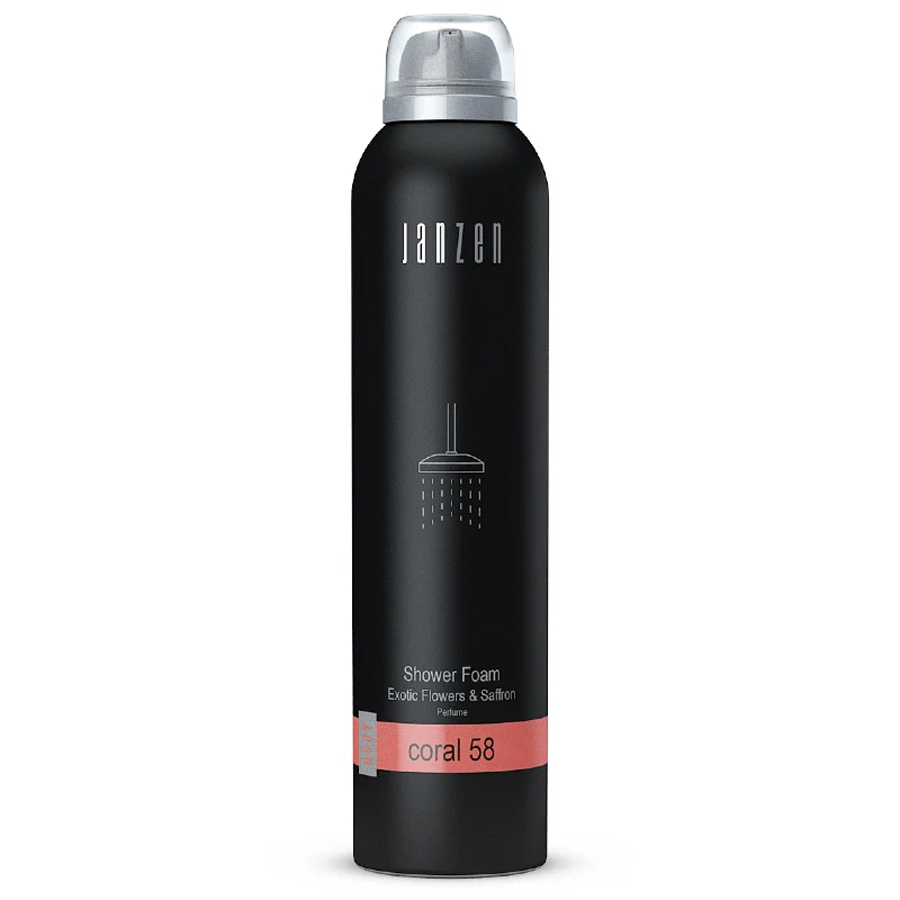 JANZEN Shower Foam Coral 58 – 200 ml JANZEN Shower Foam Coral 58 – 200 ml - Body & Care