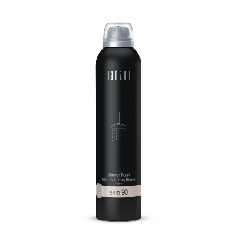 JANZEN Shower Foam Skin 90 – 200 ml - Body & Care - Zwart