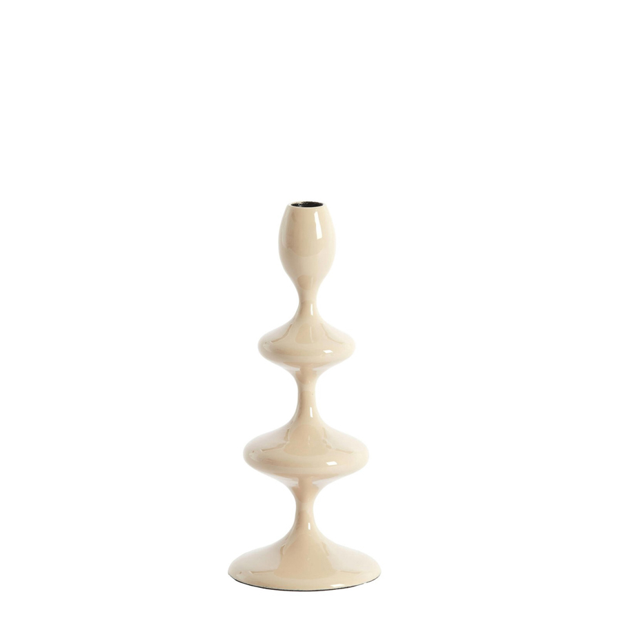 Kandelaar Vireen Zilver Ø11x27cm - light & living Kandelaar Vireen Zilver Ø11x27cm - Kaarsenhouders - light & living