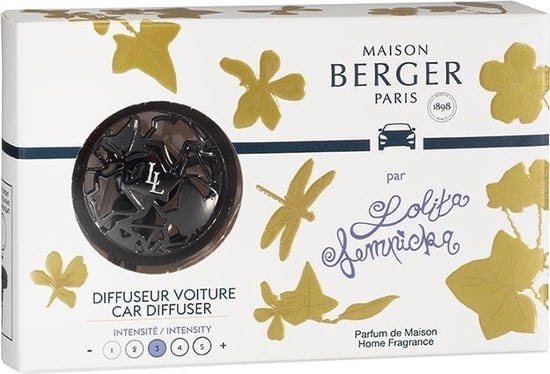 Lampe Berger autoparfumverspreider startersset + 1 Navulling Lolita Lempicka - Gun metal - Maison Berger Paris Lampe Berger autoparfumverspreider startersset + 1 Navulling Lolita Lempicka - Gun metal