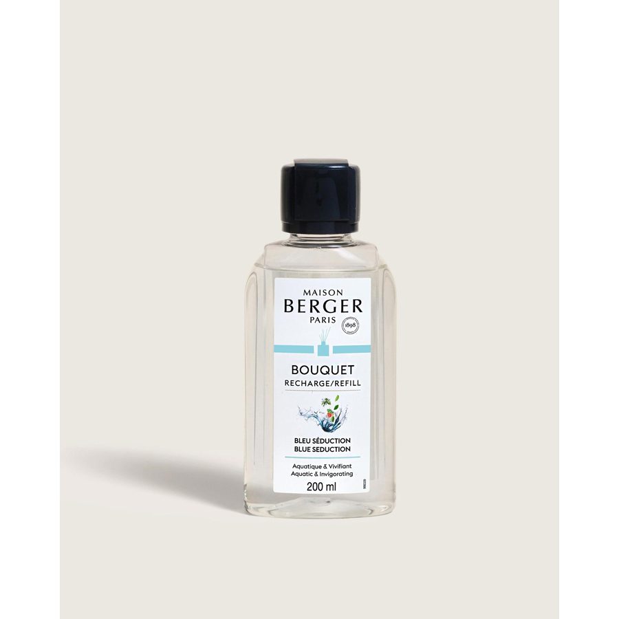 Lampe Berger Geurolie Geurstokjes Bleu Séduction 200 ml Lampe Berger Geurolie Geurstokjes Bleu Séduction 200 ml