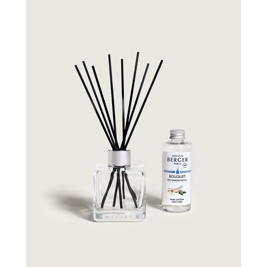 Lampe Berger Geurstokjes Cube Musc Cocoon 100 ml Lampe Berger Geurstokjes Cube Musc Cocoon 100 ml