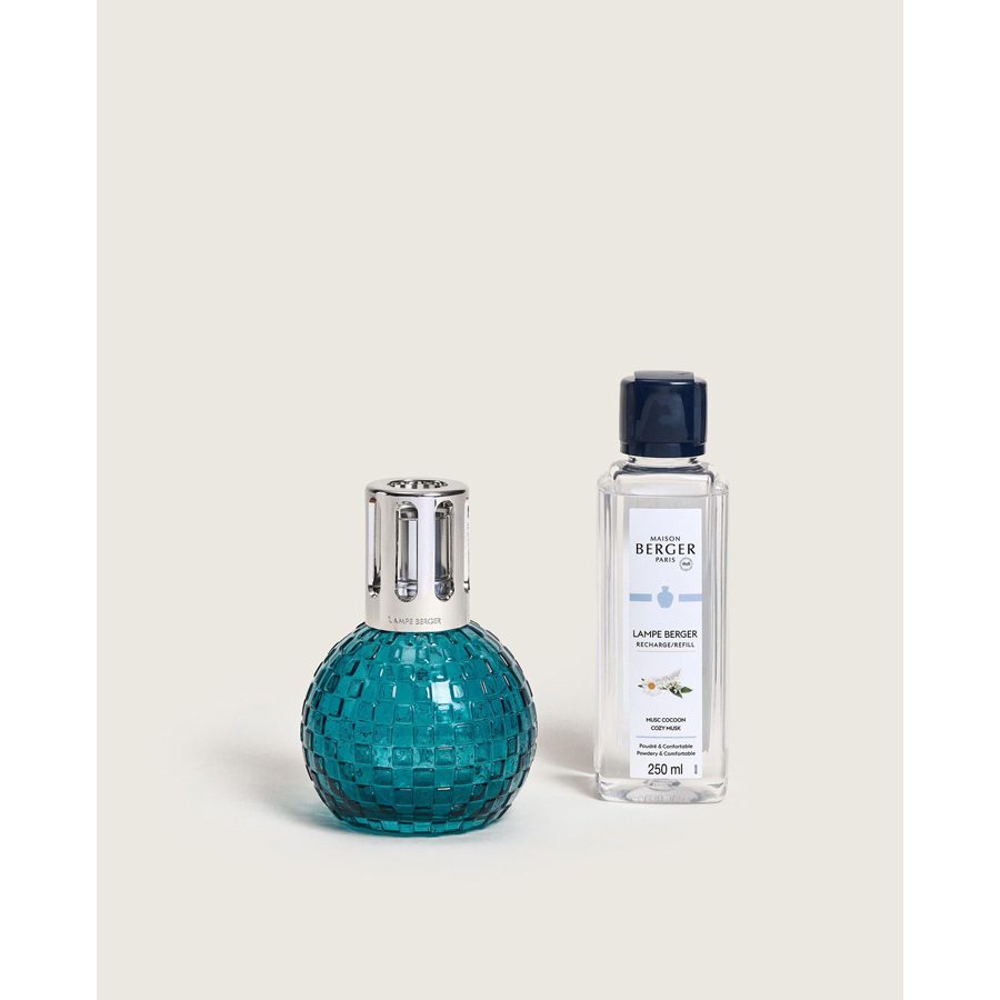 Lampe Berger Giftset Disco Zeste de Verveine - groen Lampe Berger Giftset Disco Zeste de Verveine - groen - Geur Brander