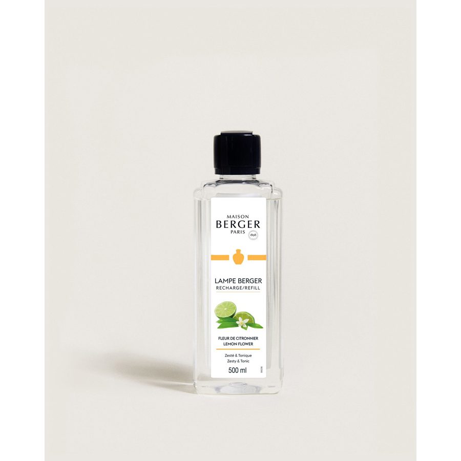 Lampe Berger Navulling Fleur de Citronnier 500 ml Lampe Berger Navulling Fleur de Citronnier 500 ml - Geurolie Navulling
