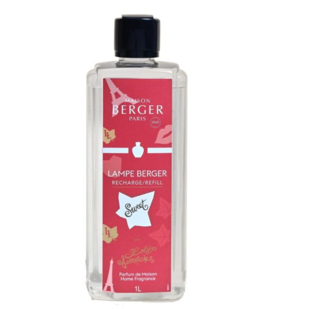 Lampe Berger Navulling Lolita Lempicka Sweet – 1L - Maison Berger Paris Lampe Berger Navulling Lolita Lempicka Sweet – 1L - Winkel - Maison Berger Paris - Transparant