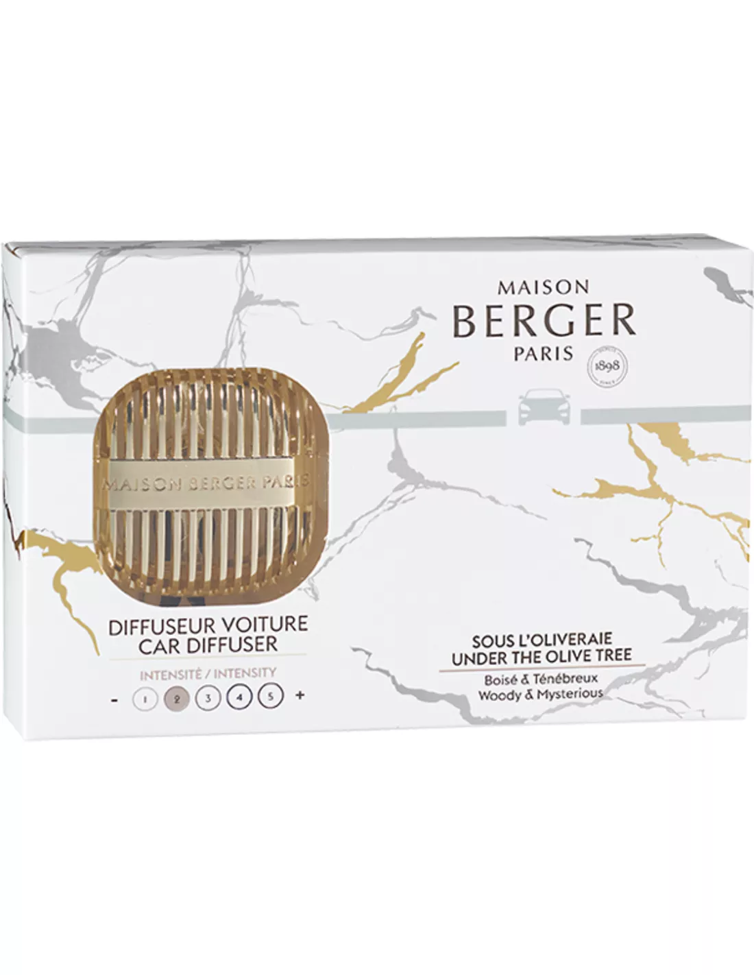 Maison Berger Auto Diffuser Startersset + 1 navulling Alpha - Maison Berger Paris Maison Berger Auto Diffuser Startersset + 1 navulling Alpha
