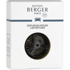 Maison Lampe Berger Paris - Diffuser Car wheel gun metal