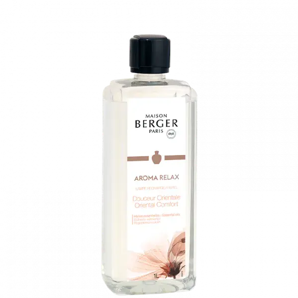 Navulling Huisparfum Maison Lampe Berger Aroma Relax - Douceur Orientale / Oriental Comfort 1L - Maison Berger Paris Navulling Huisparfum Maison Lampe Berger Aroma Relax - Douceur Orientale / Oriental Comfort 1L