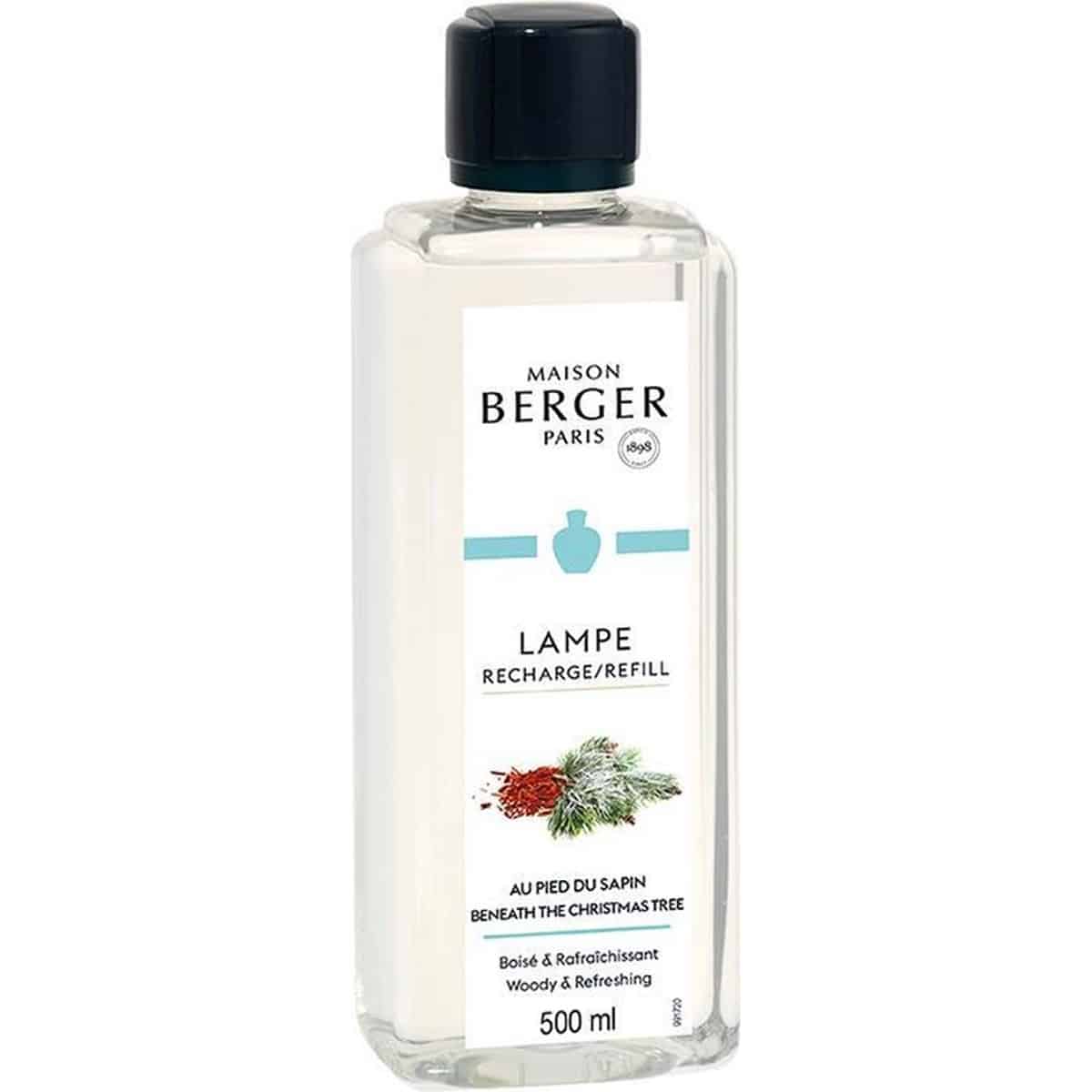 Navulling Huisparfum Maison Lampe Berger - Au pied du Sapin / Beneath the Christmas Tree 500ml - Maison Berger Paris Navulling Huisparfum Maison Lampe Berger - Au pied du Sapin / Beneath the Christmas Tree 500ml