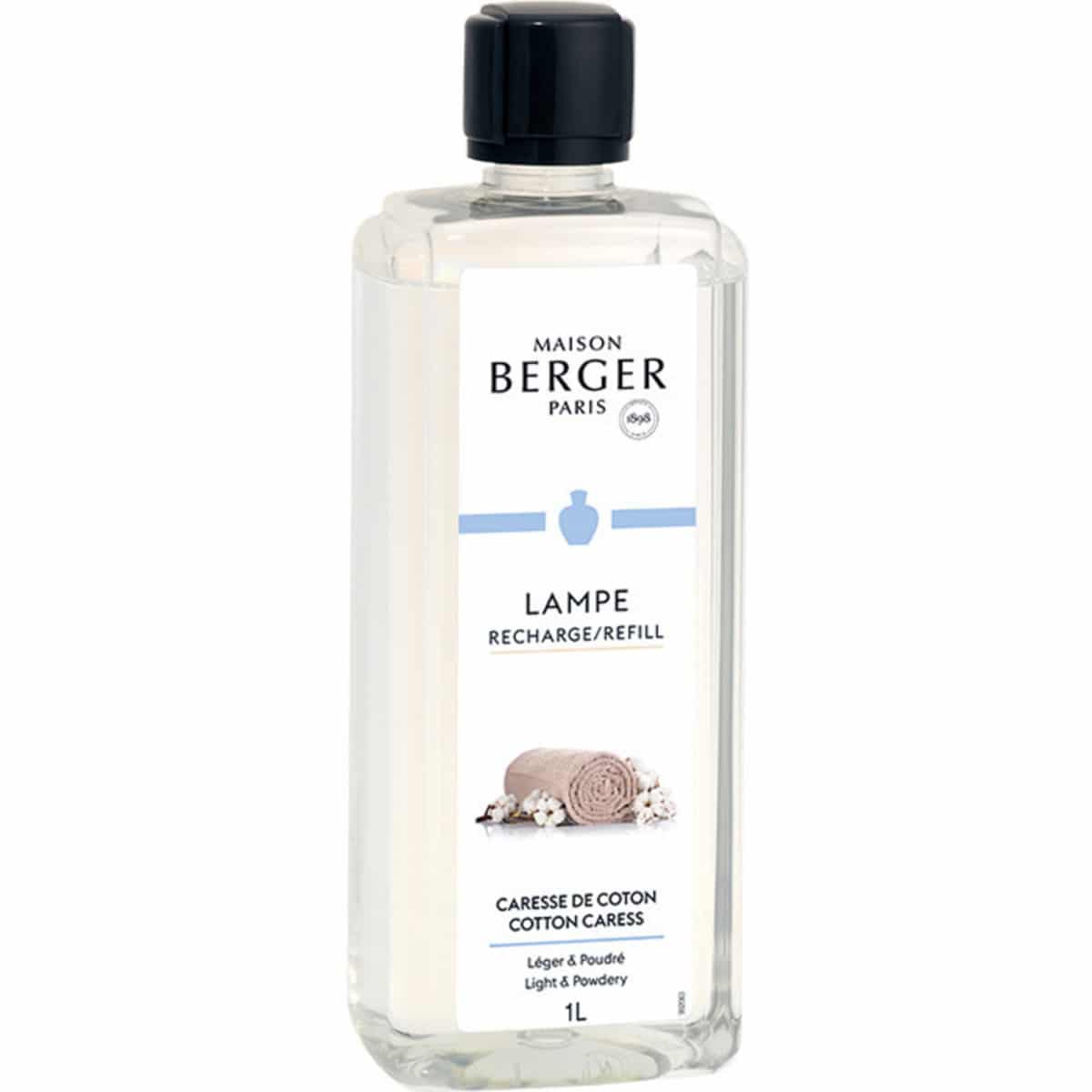 Navulling Huisparfum Maison Lampe Berger - Caresse de Coton / Cotton Dreams 1L - Maison Berger Paris Navulling Huisparfum Maison Lampe Berger - Caresse de Coton / Cotton Dreams 1L