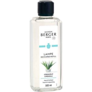 Navulling Huisparfum Maison Lampe Berger Paris - Citronelle/Citronella 500ml