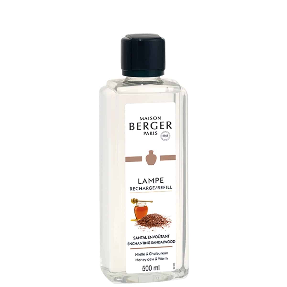 Navulling Huisparfum Maison Lampe Berger - Santal Envoûtant/Enchanting Sandalwood 500 ml - Maison Berger Paris Navulling Huisparfum Maison Lampe Berger - Santal Envoûtant/Enchanting Sandalwood 500 ml
