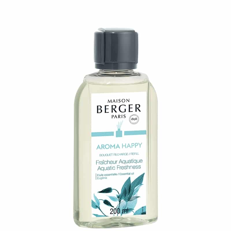 Navulling Parfumverspreider Maison Lampe Berger -Aroma Happy (Fraîcheur Aquatique/Aquatic Freshness)