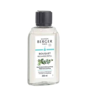 Navulling Parfumverspreider Maison Lampe Berger - Fraîcheur d'Eucalyptus/Fresh Eucalyptus 200 ml
