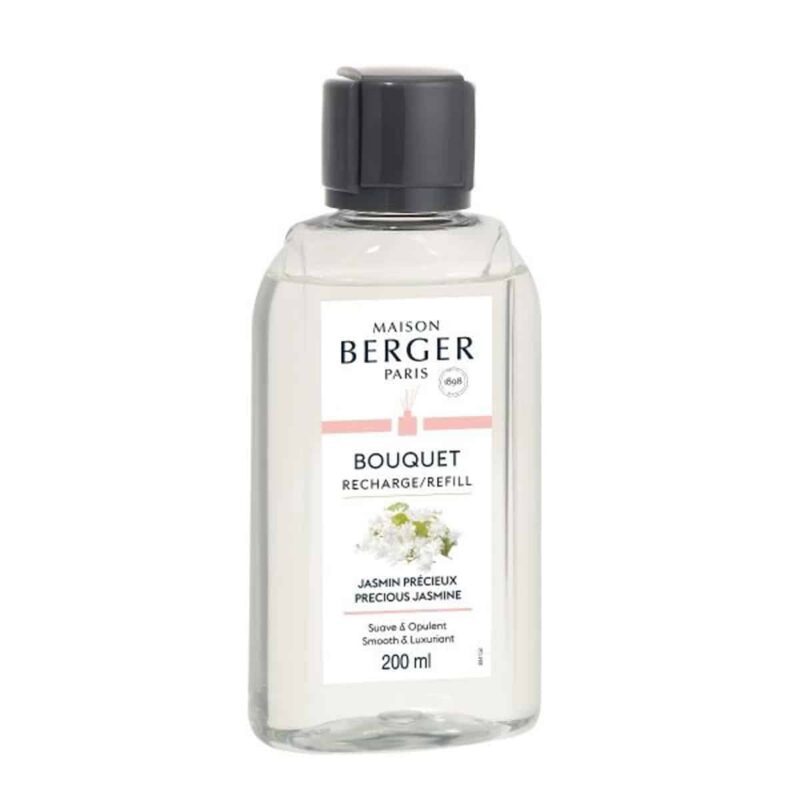 Navulling Parfumverspreider met sticks Maison Lampe Berger - Jasmin Précieux / Precious Jasmin 200 m