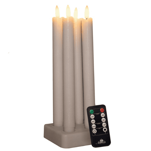 Oplaadbare led kaarsen met timer functie - Anna's Collection Oplaadbare led kaarsen met timer functie - LED Kaarsen oplaadbaar - Anna's Collection - Wit