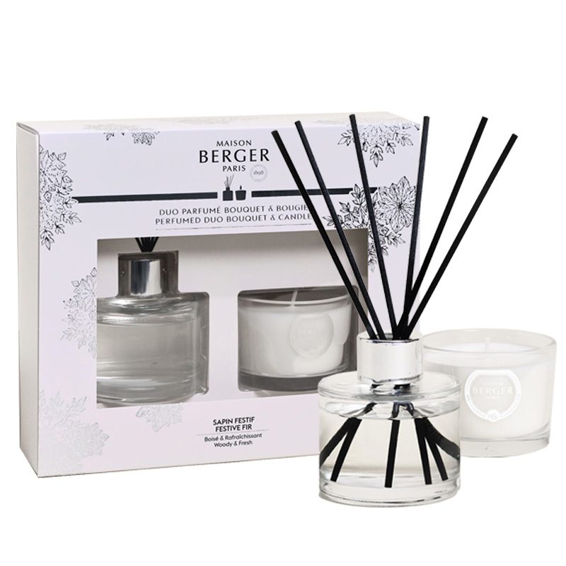 MINI DUO BOUQUET WINTER Parfumverspreider Maison Lampe Berger - Mini Duo Bouquet Winter