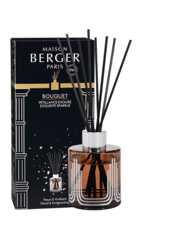 PARFUMS+STICKS OLYMPE ROSE CUIVRÉ/ Parfumverspreider met geurstokjes Maison Lampe Berger - Olympe Rose Cuivré/