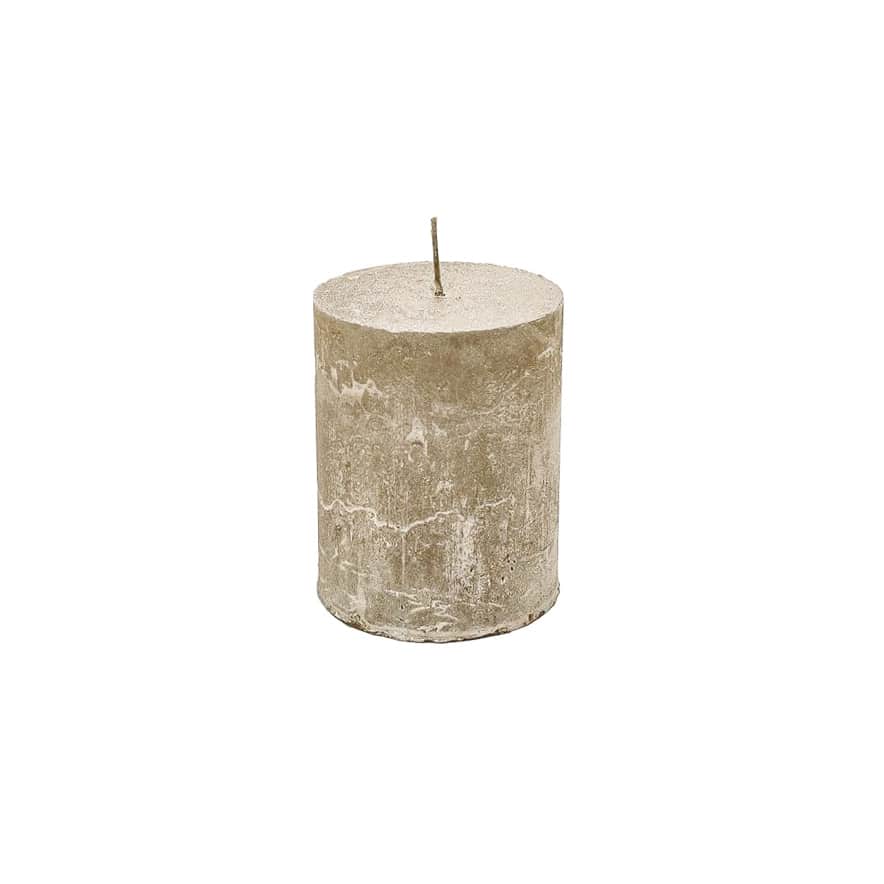 Stompkaars Champagne 7x8cm - BrandedBy Stompkaars Champagne 7x8cm - Stompkaarsen - BrandedBy
