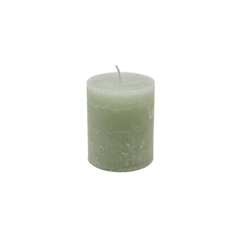 Stompkaars Light Green 7x8cm - Stompkaarsen - BrandedBy - Groen