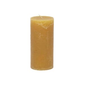 Stompkaars Natuur Oker 7x15cm - Stompkaarsen - BrandedBy - Geel