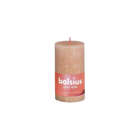 STOMPKAARS RUST. 130X68MM ROZE - Bolsius STOMPKAARS RUST. 130X68MM ROZE